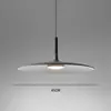 Lámpara colgante estilo minimalista para comedor y dormitorio, moderna simple creativa estilo nórdico LED platillo volador accesorio de iluminación estilo industrial para bar y mesa de comedor