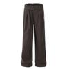 Pantalones Casuales de Vestir con Cinturón, de Negocios Modernos de Gama Alta de Corte Holgado, Tallas Grandes Negros Casuales, Marca de Moda, En Stock Dropshipping