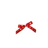Moño en Forma de Corazón de 1 cm con Estampado Dorado en Cinta de Poliéster para Decoración de Cajas de Regalo, Moño para Caja de Regalo de Dulces