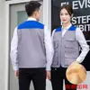 Chaleco de trabajo protección laboral actividad publicitaria obra de construcción empresa de decoración de construcción herramientas reflectantes, chaleco de uniforme