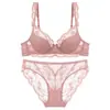 Nuevo estilo europeo y americano, transparente y delicado, lencería francesa con aros suaves, encaje sexy, diseñado para pechos pequeños, con efecto push-up y soporte lateral