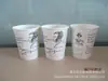 Tamaño Exterior Taza de Papel de 7 oz Taza de Papel Publicitaria; Vaso de Papel de una Sola Capa Vaso de Papel para Hospital Diseño Gratuito