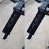 Guantes para Manillar Eléctrico de Silicona Antideslizantes Absorbentes de Sudor Universales para Motocicleta Cubierta Protectora de Manillar de Acelerador de Silicona Anti-Sudor