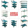 Carrinho Giratório Anti-Estático para Oficina, Rack de Materiais de Camadas Múltiplas, Carrinho de Barra de Arame, Carrinho Multi-Ferramenta com Tubo Lean