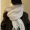Bufanda de Alta Gama para Mujer en Invierno, Chal Largo de Imitación Cachemir a Cuadros Retro para Mujer, Bufanda Engrosada Estilo Coreano para Estudiante para Mantenerse Caliente