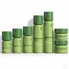 Serie Geométrica Qianyi Empaque de Set de Cosméticos Material Botella de Vidrio 100ml Botella de Loción Esencial Botella Secundaria Crema Crema para Ojos
