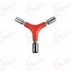 Llave Allen Trigeminal Triangular Hexágono Exterior Vaso Herramienta de Instalación de Vehículos para Reparación y Reparación de Bicicletas de Montaña