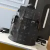 Mochila de Cuero Genuino para Hombre de Marca Nueva y de Moda, Bolso Cruzado Elegante y Versátil, Bolsa de Viaje Multifuncional de Gran Capacidad