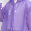 Impermeable EVA no desechable al por mayor, engrosado y alargado, impermeable y a prueba de viento, impermeable de una pieza para senderismo y viajes al aire libre para adultos