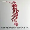 Casamento Vermelho Flor de Simulação Banquete de Bebê Chinês Banquete de Casamento Layout do Quarto de Casamento Flor Artificial Cor de Outono Série Caramelo Liderança de Estrada