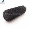 Tubo de esponja negro rodillo de cepillo cepillado tubo de esponja esponja de alta densidad cilindro esponja de filtro para granallado