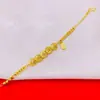 Nuevo Producto, Nuevo Estilo Chino, Fortuna y Riqueza, Hielo Triturado, Pulsera de Monedas de los Cinco Emperadores, Estilo Nacional, Joyería de Mano de Nicho al por Mayor