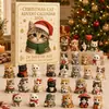 Calendario de Adviento Navideño de Animales Transfronterizo 2026 Calendario Navideño de Animales Caja Sorpresa S