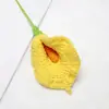Flor de Hilo Simulado Crochet Hecho a Mano Ramo de Crochet Lirio Calla Flor Tejida a Crochet Floral Crochet Flor Hecha a Mano