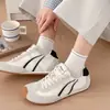 Meias Esportivas Novas de Primavera e Verão, Meias Curtas de Algodão Listradas Finas Respiráveis em Malha, Meias Masculinas Absorventes de Suor