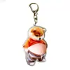 Adorno Colgante de Acrílico Lindo Creativo Juguete para Aliviar el Estrés Llavero Shiba Inu Gordito