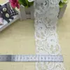 Suministro a largo plazo explosiones encaje elástico 7565#7.7cm accesorios para ropa al por mayor