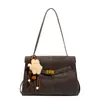 Bolsa Tote Moderna e Tendência para Mulheres 2026 Novo Modelo para Trabalho e Deslocamento, Bolsa de Ombro de Grande Capacidade, Bolsa de Braço Casual Estilosa