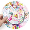 50 Pegatinas Láser de Cumpleaños, Pegatinas Impermeables, Coloridas Personalizadas Decoración de Feliz Cumpleaños Cuaderno Teléfono Móvil Papelería Pegatinas
