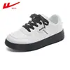 Zapatos Blancos de Suela Gruesa Simples de Color Sólido Estilo Nuevo, Zapatos Transpirables Versátiles de Moda Primavera para Estudiantes, Zapatos Casuales Deportivos para Exteriores para Mujer