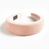 Europa y Estados Unidos transfronterizo ins Amazon terciopelo dorado terciopelo esponja diadema otoño e invierno grueso terciopelo diadema negro mujeres