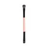 Pincel de Sombras de Doble Punta para Principiantes, Tamaños Grande y Pequeño, Pincel de Maquillaje Que No Absorbe Polvo, Pincel de Sombras para Difuminado Natural, Herramienta de Belleza