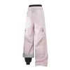 Conjunto de pantalones de forro polar tres en uno para exteriores de otoño e invierno, con pantalones de trabajo desmontables de pierna ancha, a prueba de viento e impermeables, adecuados para senderismo
