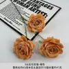 Rosas de Diamante de Tres Cabezas Directamente del Fabricante Arreglos Florales para Bodas al por Mayor Flores para Pasillos Rosas en Cascada Flores Artificiales