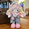 Llavero de Moda Nuevo de Gama Alta Gatito de Piernas Largas Decoración Versátil Lindo de Peluche de Gama Alta Accesorio para Bolso