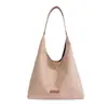 Bolso tote de ante con estampado de leopardo estilo coreano para mujer, nueva colección de otoño 2026, diseño retro, gran capacidad, versátil para el trabajo y los desplazamientos