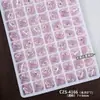 Accesorios de Arte para Uñas de Alta Calidad K9 Hielo Transparente Fondo Abierto Apilables con Pedrería Súper Brillantes Rectangulares Ovalados Acabado Perla Decoraciones de Uñas Apilables con Pedrería