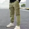 Pantalones de Primavera para Niños Niños, Estilo Primavera y Otoño 2026 Nuevo Modelo, Pantalones Cargo para Bebés, Pantalones Largos Casuales para Niños Grandes, Modernos
