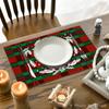 Jity Mantel Amazon Decoración Ambiente Restaurante Mantel de Mesa Lino Estampado Mantel Aislante de Calor Mantel Comida Occidental Mesa de Comedor
