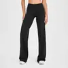 Nuevos Pantalones de Yoga de Pierna Recta de Tiro Alto Transfronterizos para Mujer, Corte Holgado, Adelgazantes, Adecuados para Deportes, Correr al Aire Libre, Ciclismo, Fitness, Pantalones de Yoga
