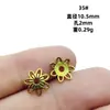 Horquilla Hanfu Antigua Accesorios para el Cabello Flor Sombrero Accesorios DIY Pulsera Cuenta Soporte de Cuentas Material de Aleación