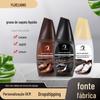 Atacado de fábrica fácil de limpar brilhante 75ml Lustra-sapatos líquido couro lustra-sapatos de couro à prova d'água rápido brilhante manutenção óleo de ovelha preto sem Marrom