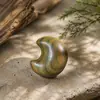 Sándalo Verde y Sándalo Dorado Estrella y Luna Talla en Madera Colgante Pequeño Adorno DIY Llavero Decoración Colgante
