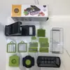 Cortador de verduras multifuncional con 7 cuchillas intercambiables rallador cortador de verduras y frutas cortador de frutas triturador de alimentos
