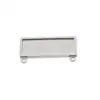 Venta Directa de Fábrica Acero Inoxidable Dos en Uno Bandeja de Corte Colgante DIY Pulsera Collar Accesorios de Joyería Simple y Elegante