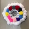 Llavero creativo y llamativo de elfo de peluche de piernas largas, lindo adorno de zapato de dibujos animados, colgante de bolsa de muñeca de bola de carbón pequeña