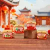 Caixa Cega Cinco Tipos Estilo Chinês Ornamentos de Estatuetas Vintage Presentes de Ano Novo Decoração de Mesa para Casa Atacado