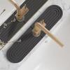 Protector de Fregadero de Cocina de Tierra de Diatomeas, Alfombrilla para Grifo de Fregadero, Protector contra Salpicaduras, Soporte Súper Absorbente para Esponjas, Alfombrilla de Fregadero
