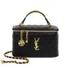 Bolsa de mão da moda com novo padrão de diamante para comércio exterior, bolsa de ombro com corrente para mulheres, bolsa transversal pequena de alta qualidade estilo Chanel para cosméticos