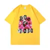 Camiseta Casual 2025 para Hombre y Mujer de Manga Corta Diaria Casual Estampado de Letras Holgada de Manga Corta Al por Mayor