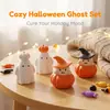 Set de Decoración Transfronterizo de Fantasma Lindo de Halloween y Calabaza Mini Adorno de Escritorio Accesorios para Fiesta Temática de Brujas