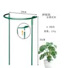 Soporte de Flores con Empalme Transfronterizo Ensamblaje de Jardín Semi-Circular Trepador de Hierro Soporte para Plantas Metalico Poste Redondo Fijo Exterior