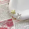 Liga Tulipa Trevo de Quatro Folhas Flor Marca Concha Estrela do Mar Gotejamento de Óleo Exquisito DIY Artesanal Pingente de Lado Único Pingente Joia