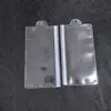 Saco de Vedação Eva Saco de Armazenamento para Pincéis de Maquiagem Saco Auto-Selante Horizontal Eva Saco com Fecho de Corrediça Saco Transparente Fosco com Zíper