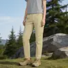 Pantalones de Paracaidista de Secado Rápido para Exteriores para Hombre, Primavera y Verano, Ligeros, Transpirables, Absorben la Humedad, Frescos, Senderismo, Protección Solar, Multibolsillos, Pantalones Largos de Montañismo para Mujer
