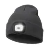 Popular Gorro de Punto con Iluminación Cálida LED de Amazon, Gorro para Caminar de Noche, Gorro de Pesca, Gorro de Punto Luminoso LED para Uso al Aire Libre